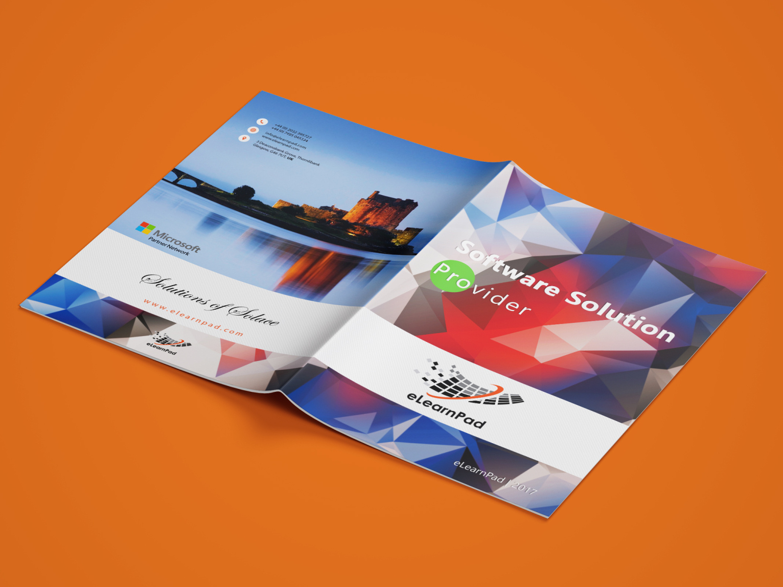 Brochure Design by Mo Ghezel on Dribbble