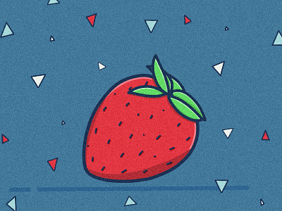 Strawberry and Triangle