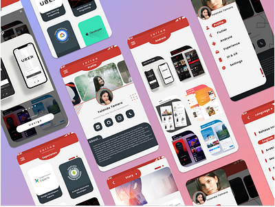 Zorroa Portofolio app app branding graphic design portofolio trend ui