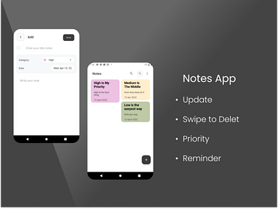 Notes app app notes ui