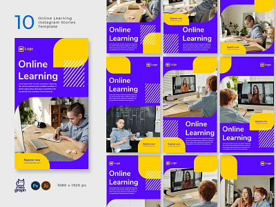 Online Learning Instagram Stories
