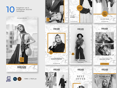 Fashion vol.2 Instagram Stories photoshop