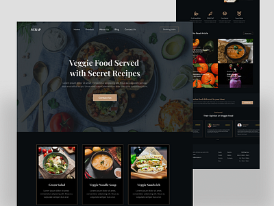 Scrap Resto - Web UI Kits Template