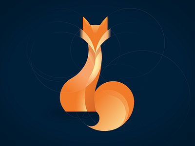 FOXLAB AGENCY logo design agency design fox foxlab logo picto pictogramme renard