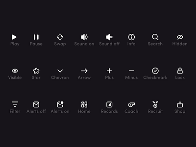 SkillMasters Icon Set, Mobile App app autolayout b2b download figma fill filter free icons lock minimal mobile play responsive saas search set sound stroke web