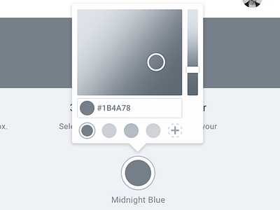 Color Picker Wireframe