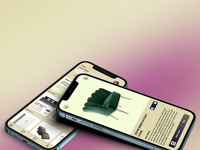 E-Commerce furniture app 3d appdesign branding furnituredesign graphic design illustration inspiration ui uidesign uiux ux