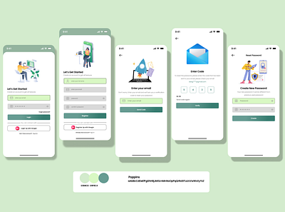 Example frame register login and reset password appdesign design figma graphic design inspiration mobiledesign sketch ui uidesign uikit ux uxresearch webdesign