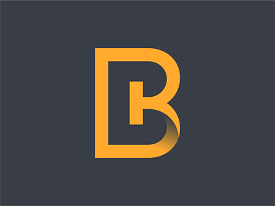 Baldų kampas logo - BK monogram