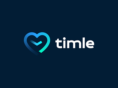 Timle - logo design branding clock design gedas meskunas glogo heart icon illustration journey logo love path time vector watch