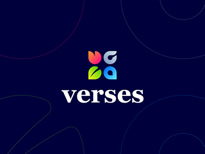 Verses logo design - 4 elements