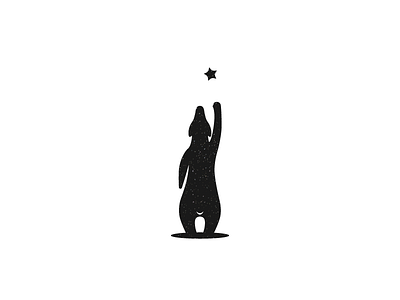 Bear / star / gLogo / Gedas Meskunas aim bear black gedas glogo grizzly meskunas paw shadow silhouette star