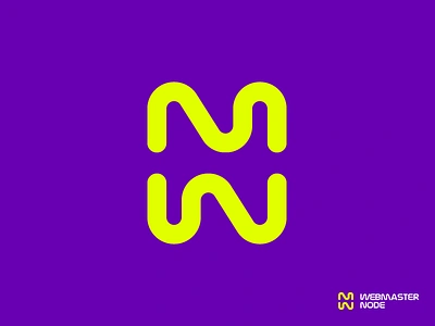 M+W+N in negative space / mark / logo / icon branding design gedas meskunas glogo icon illustration letter line logo logo creation mark marketing marketing agency monogram negative space node web webmaster