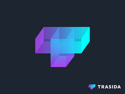 T + Cargo Containers Trasida logo design