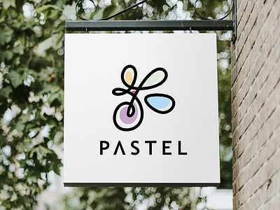 PASTEL branding graphic design logo