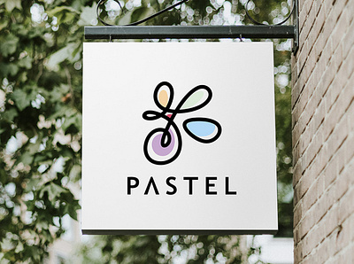 PASTEL branding graphic design logo