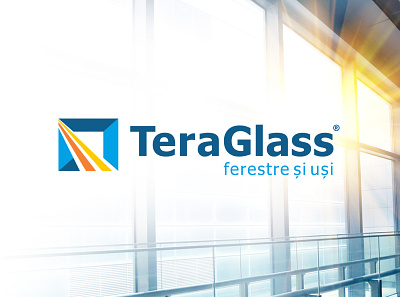 TERAGLASS branding graphic design logo visual identity