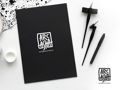 ARCASHA branding graphic design logo visual identity