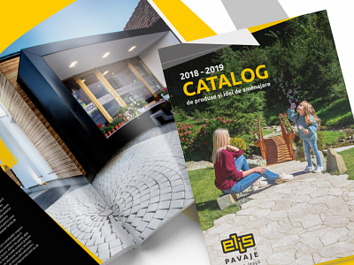 ELIS PAVAJE CATALOGUE brochure catalogue design design graphic design print