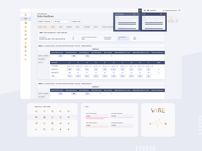 WIRE - Web Application - UI Redesign application branding design graphic design icon illustration logo mobile ui ux vector web