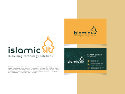 Islamic_It_Logo branding digital marketing logo e comarce logo design graphic design it company logo logo minimalist logo