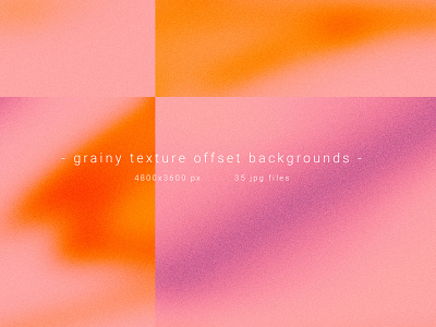 Grainy texture offset backgrounds set background bright color colorful design grain graphic design noise set of backgrounds