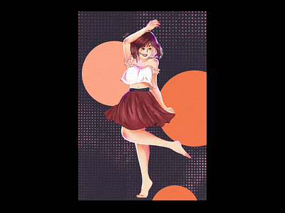 Dancing illustration