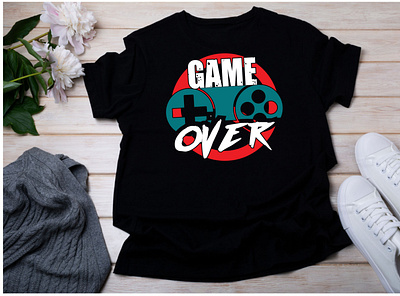 GAMING TSHIRT game graphic design illustration tshirt typography vector