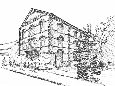 Bolton's Warehouse, Cambridge bw cambridge drawing ink inktober inktober2015 pen sketch