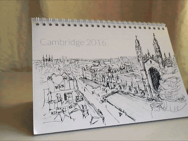 Cambridge Calendar 2016 2016 calendar cambridge drawings