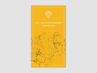Life Sketching Awards - splash screen for Adobe XD Contest