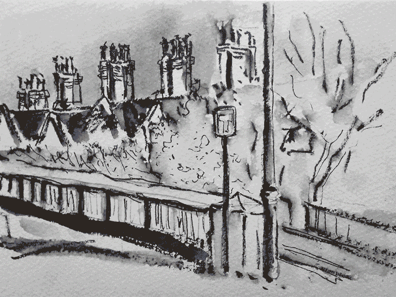 May Challenge 2018 - an urban sketch a day 2018 cambridge challenge drawings sketch urbansketch