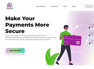 Landing Page desktop graphic design illustration landing page logo ui ux website