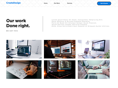 Description Page design desktop graphic design ui ux web website