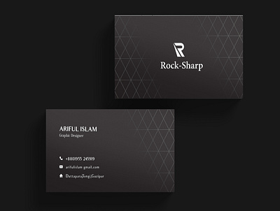 black background card... business business card card graphic design logo mockup