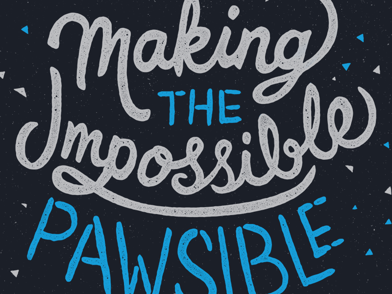 Making the Impossible Pawsible