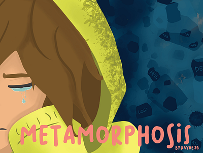 Metamorphosis comic depression digital art graphic design illustration mental health