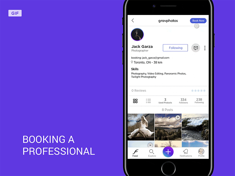 Booking Sequence animation app beauty blankspace book now booking creative creative agency toronto design flow marketplace payment professional uber ui ux