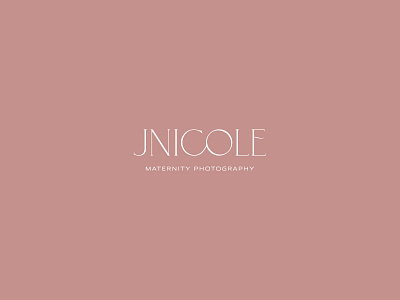 Custom Brand Design for Maternity Photographer J Nicole branding classic classic logo design design graphic design illustration logo logo design maternity maternity photographer maternity photography minimal modern photographer portrait photographer san serif serif typography vector