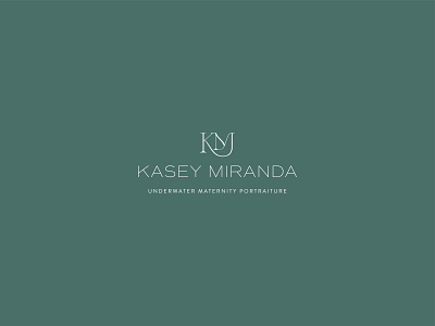 Kasey Miranda Maternity Photography Custom Brand Design