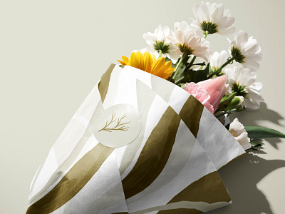 Petal & Branch Florist Tissue Paper Design