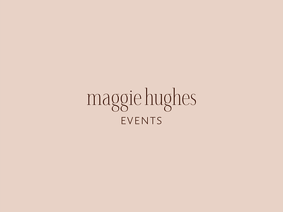 Brand Design For Wedding Planner Maggie Hughes Events