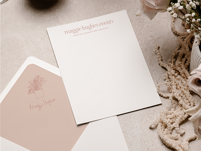 Brand Design For Wedding Planner Maggie Hughes Events