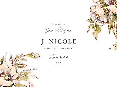 J. Nicole Photography Logo