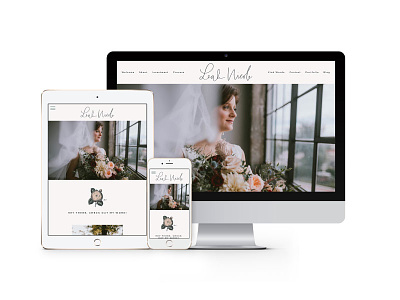 Website Design for Leah Nicole Photography prophoto web web design website website design