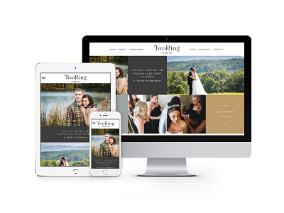 Website Design for Two Ring Studios