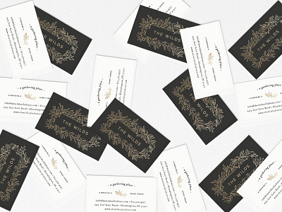 The Wilds Wedding and Event Venue Business Card