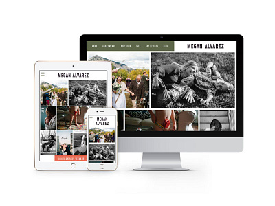 Megan Alvarez Website Design