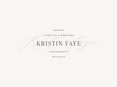 Kristin Faye Photography Logo