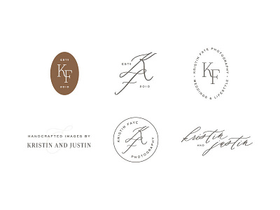 Kristin Faye Photography Brand Marks